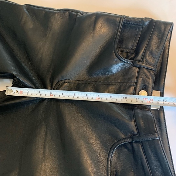 Wilfred Melina Pants faux vegan black leather. Size 8 Streetwear edgy minimalis… - Picture 12 of 13